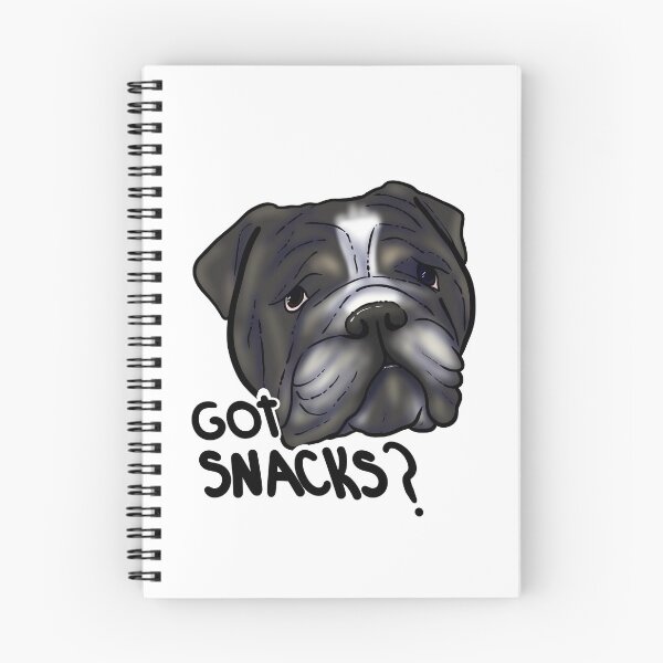 Item preview, Got Snacks? English Bulldog designed and sold by ShaeRaindrop.