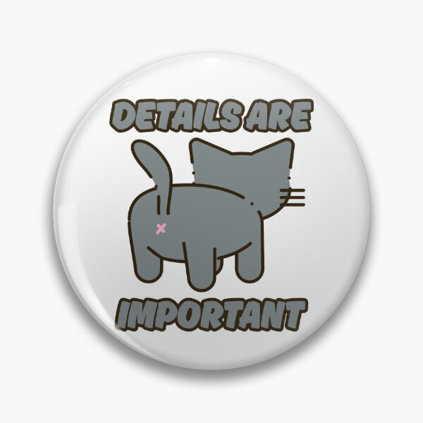 Item preview, Details are important – funny cat butt design designed and sold by CleanDecor.