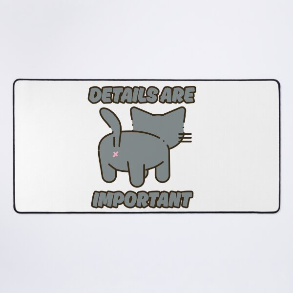 Item preview, Details are important – funny cat butt design designed and sold by CleanDecor.