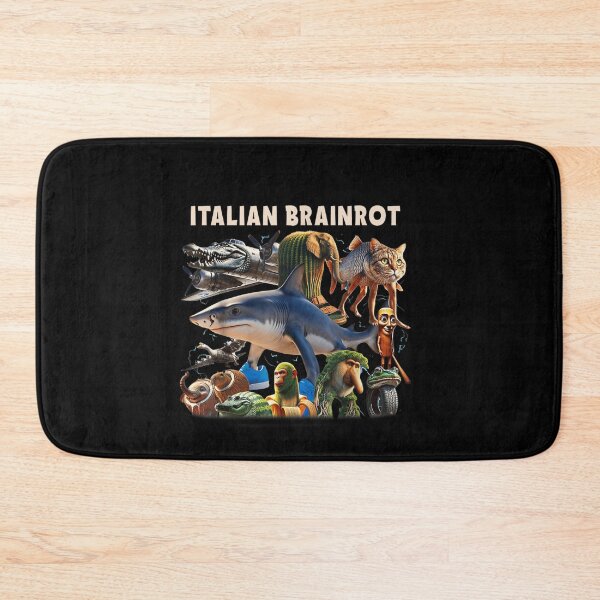 Item preview, Types of Italian Brainrot Meme Character Hand Drawn for Kids designed and sold by Juan Pedro Matta.