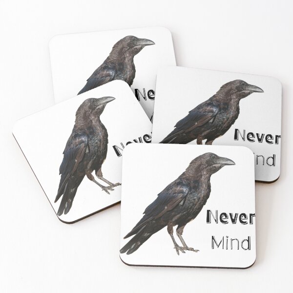 Item preview, Raven- never mind designed and sold by SimpleatHeart.