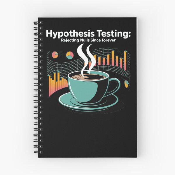 Item preview, Hypothesis testing, rejecting nulls since forever, funny data and statistics designed and sold by NoetherSym.
