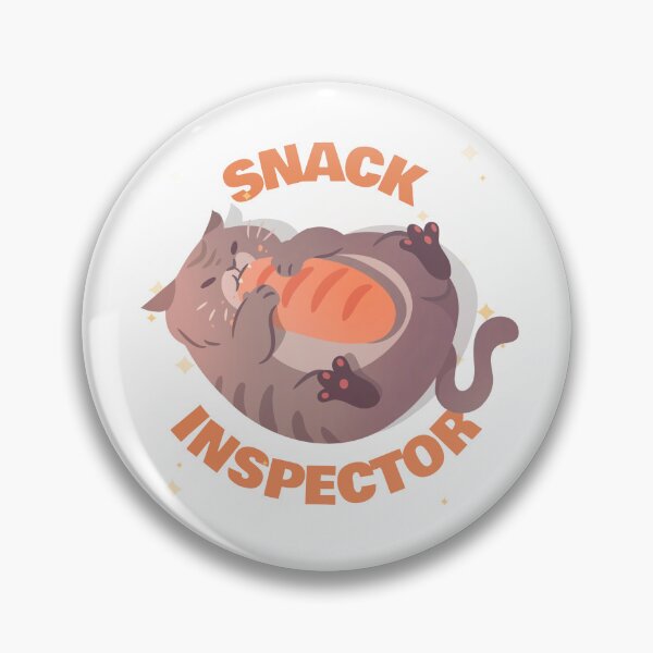 Item preview, Snack Inspector Cat T-Shirt designed and sold by Creations by TAR.