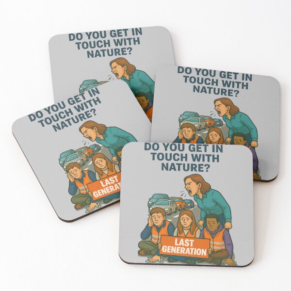 Item preview, Do You Get in Touch with Nature? – Protest Art designed and sold by BestDetailer.