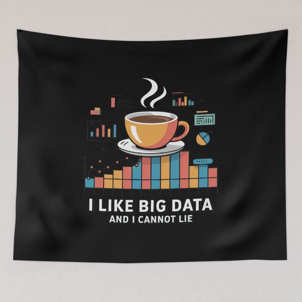 Item preview, I like big data, funny data and statistics designed and sold by NoetherSym.