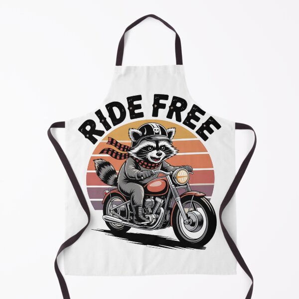 Item preview, Biker Raccoon Skull Helmet Retro designed and sold by SaNNty.