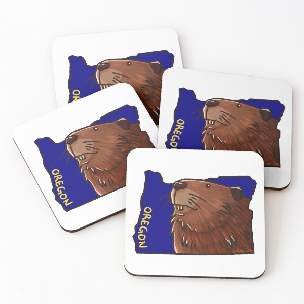 Item preview, Oregon State Mammal - Beaver designed and sold by littlealiart.