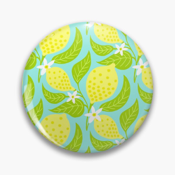 Item preview, Lemons with blossom designed and sold by lilliblomma.