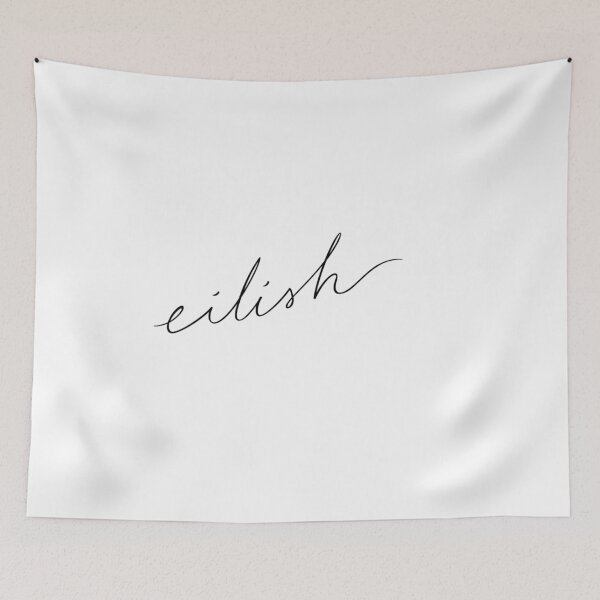 Item preview, eilish fragrances black cursive designed and sold by kellybubble.