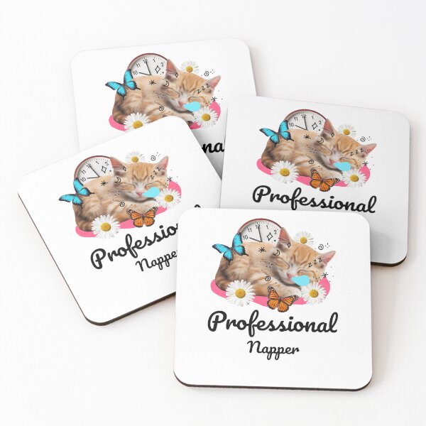 Item preview, Professional Napper Sleeping Cat T-Shirt designed and sold by Creations by TAR.