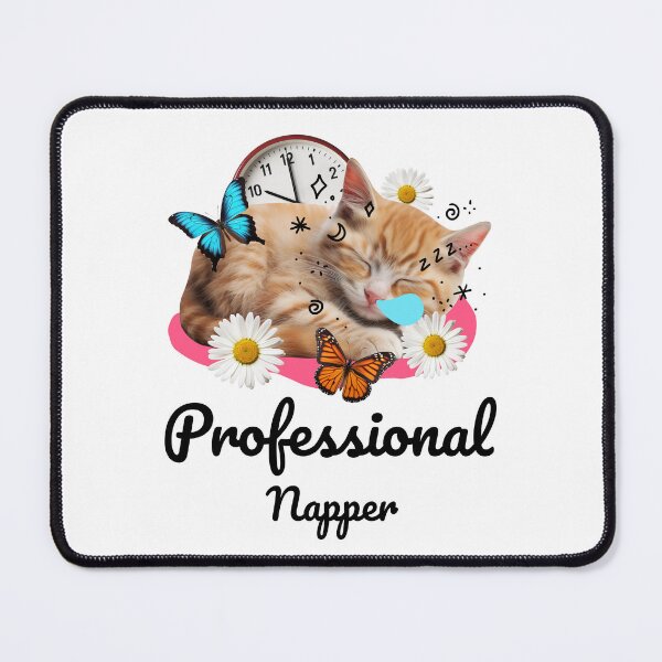 Item preview, Professional Napper Sleeping Cat T-Shirt designed and sold by Creations by TAR.