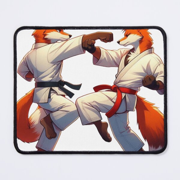 Item preview, Karate Fox Sparring Match designed and sold by Martial-Art-23.