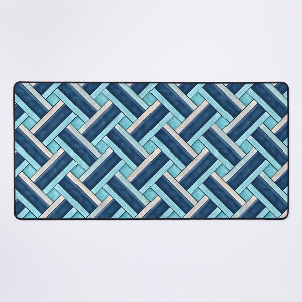 Item preview, Blue dynamic texture pattern designed and sold by trendspatterns.