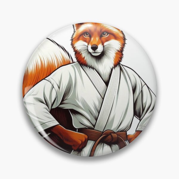 Item preview, Karate Fox Warrior Stance designed and sold by Martial-Art-23.