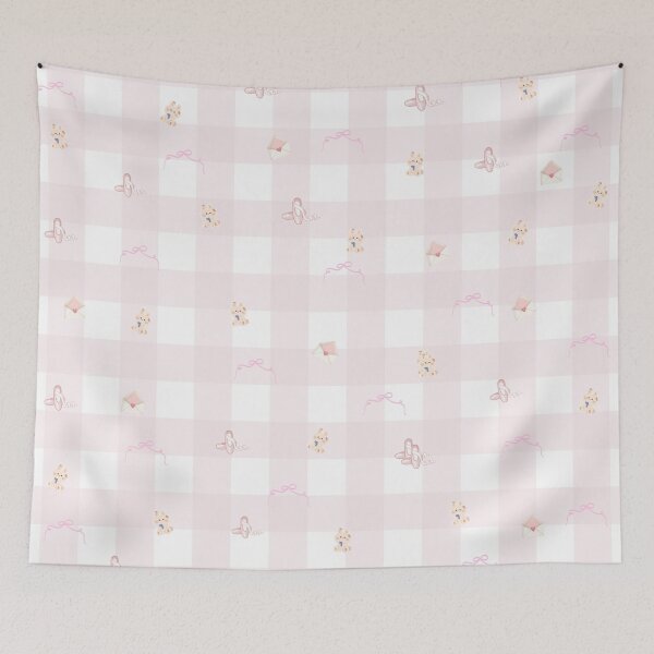 Item preview, Coquette gingham and bows designed and sold by Lonelypeach.
