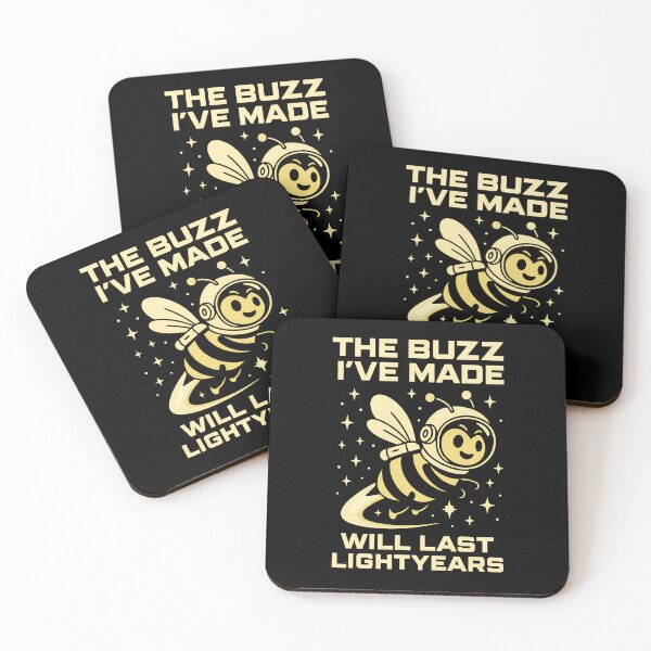 Item preview, The Buzz I’ve Made Will Last Lightyears – Astronaut Bee T-Shirt designed and sold by TeeTimeTreasure.