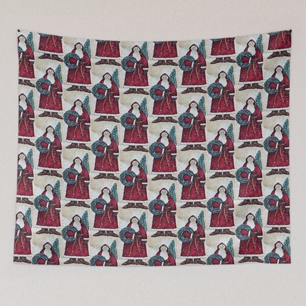 Item preview, Santa Clause ...Available as cell phones cases,art prints,bags,puzzels,postcards,hats,dresses,t-shirts,kids clothes,back packs,socks,clocks,stickers,Etc. designed and sold by born30.
