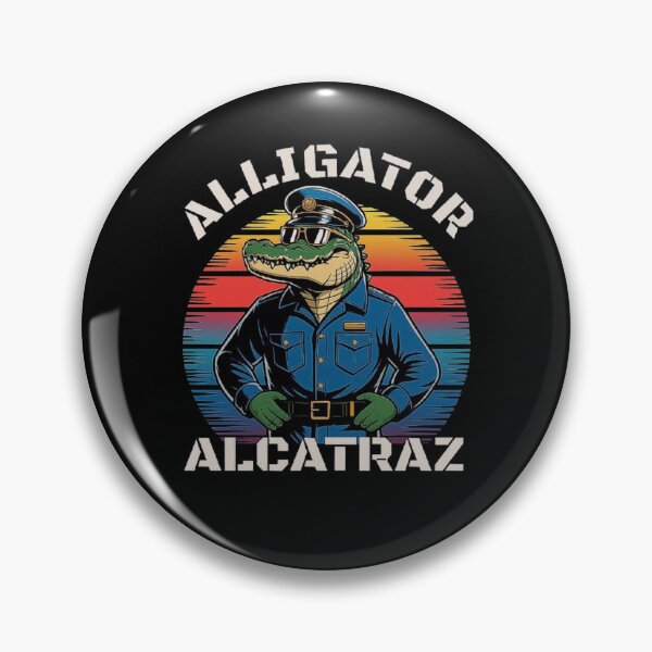 Item preview, Funny Alligator Alcatraz, Florida Everglades Prison designed and sold by love3617.