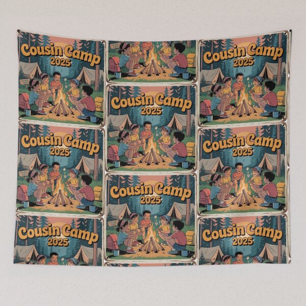 Item preview, Cousin Camp 2025 designed and sold by Zibis09.