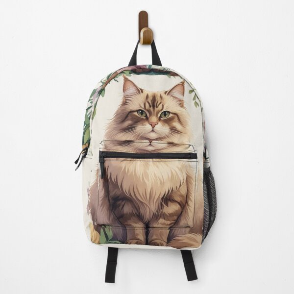 Item preview, Bohemian Maine Coon Cat – Willow the Wild Soul designed and sold by WhiskerTales.