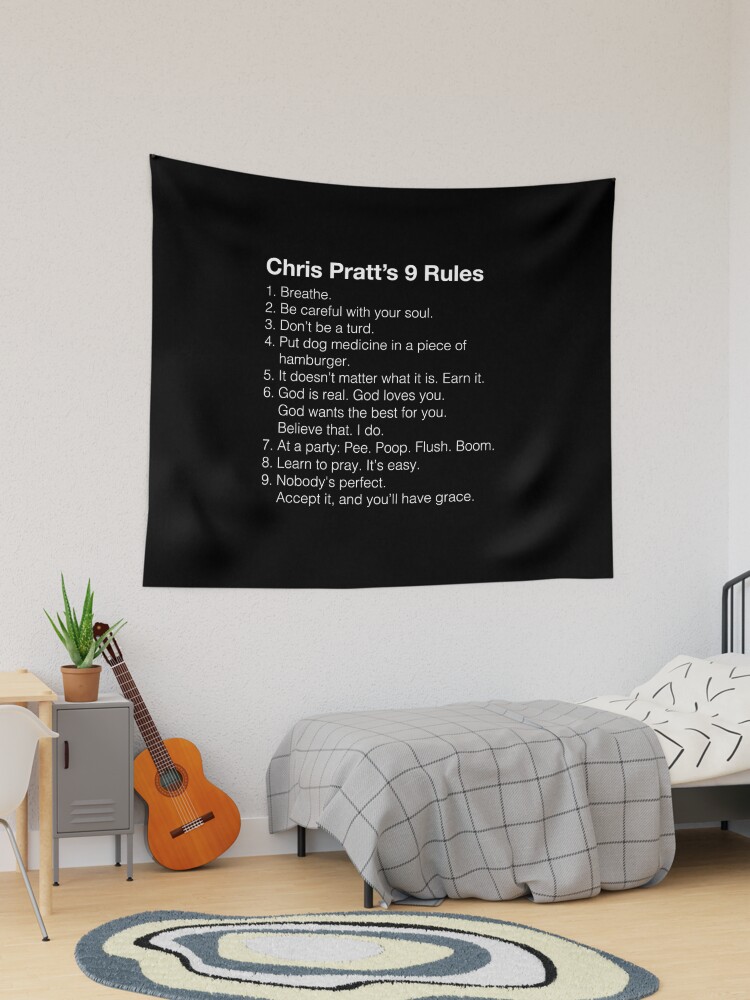 Chris Pratt Rules Tapestry