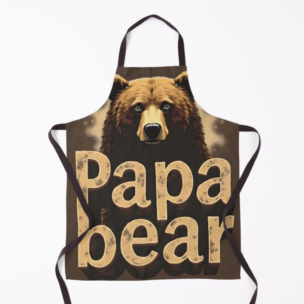 Item preview, Papa Bear – Protective Father Bear Design designed and sold by PrintWoven.