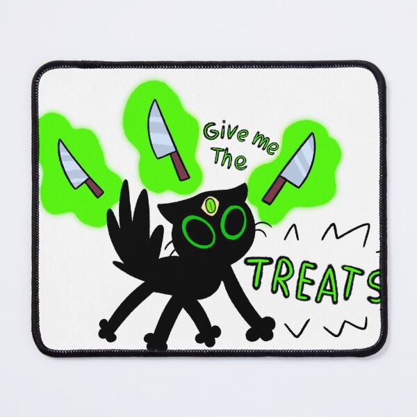 Item preview, Psychic cat with knives designed and sold by Mushroom queen.