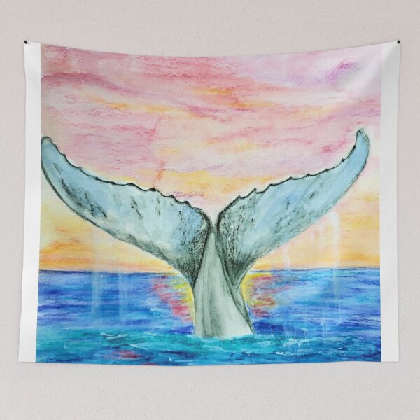 Item preview, The Whales Tail designed and sold by happydaisyart.
