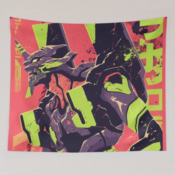Artikelvorschau, Riesiger Kaiju-Kampfroboter Eva entworfen und verkauft von AnimeArsenalPrints.