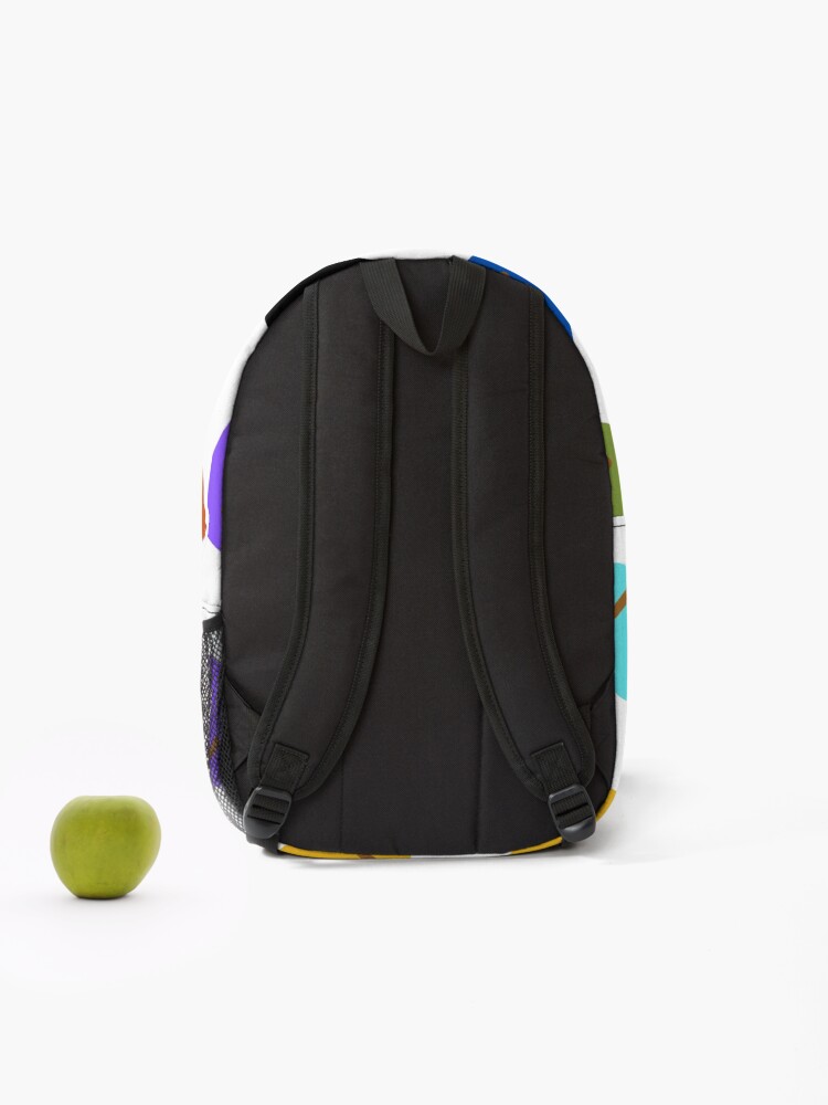 Thumbnail 2 of 3, Backpack, Colorful tree pattern designed and sold by Awadh2829.