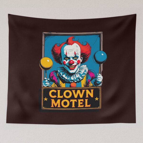 Item preview, Clown Motel designed and sold by PitchBlackIcon.