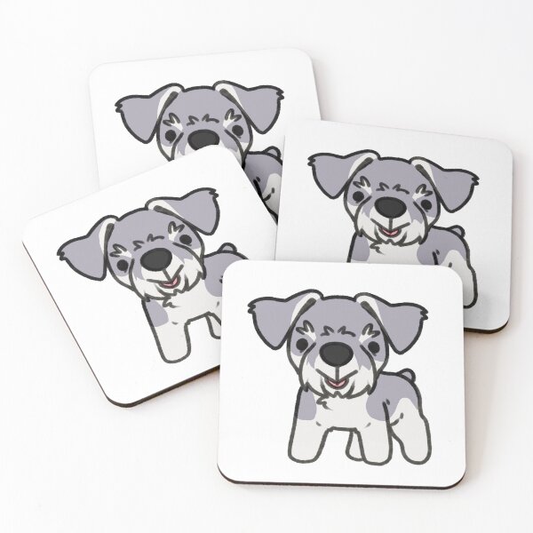 Item preview, Salt and Pepper Parti Schnauzer Blep designed and sold by eto's art.
