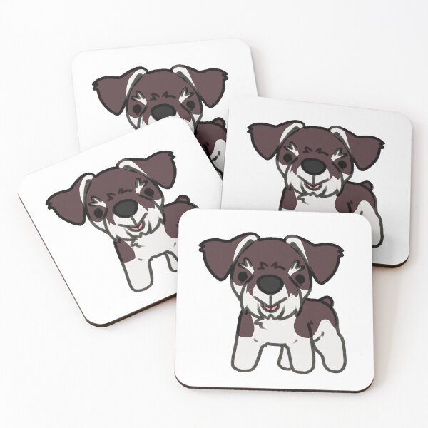 Item preview, Liver Parti Schnauzer Blep designed and sold by eto's art.