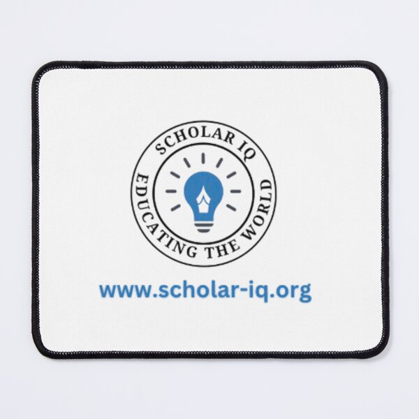 Item preview, Logo w/url (Educating the world) designed and sold by ScholarIQ.