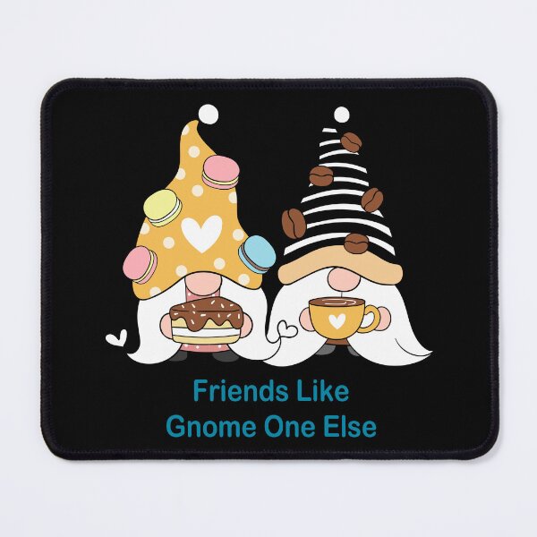 Item preview, Friends Like Gnome One Else Foodie Gnome Pair designed and sold by SandyMDesigns.