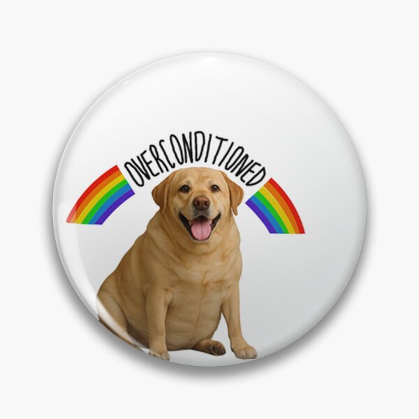 Item preview, Overconditioned Overweight, Fat Dog Veterinary Sticker LARGE designed and sold by vetmed28.
