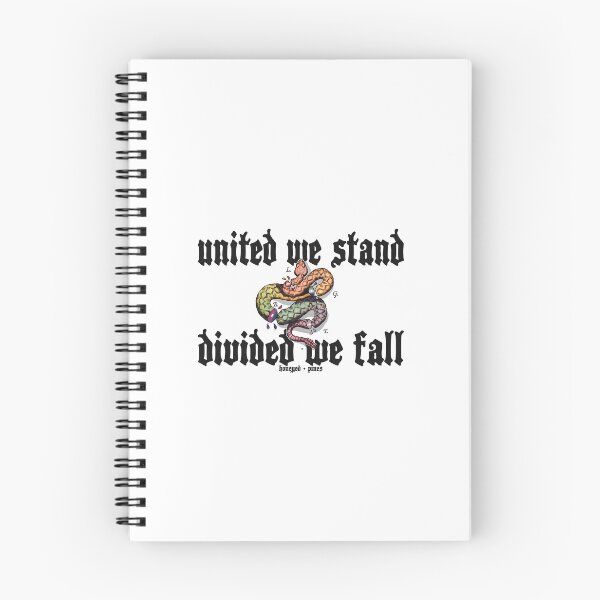 Item preview, united we stand, divided we fall designed and sold by honeyed-pines.