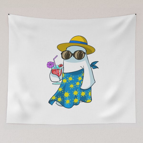 Item preview, A little ghost enjoying the summer designed and sold by fifou96.