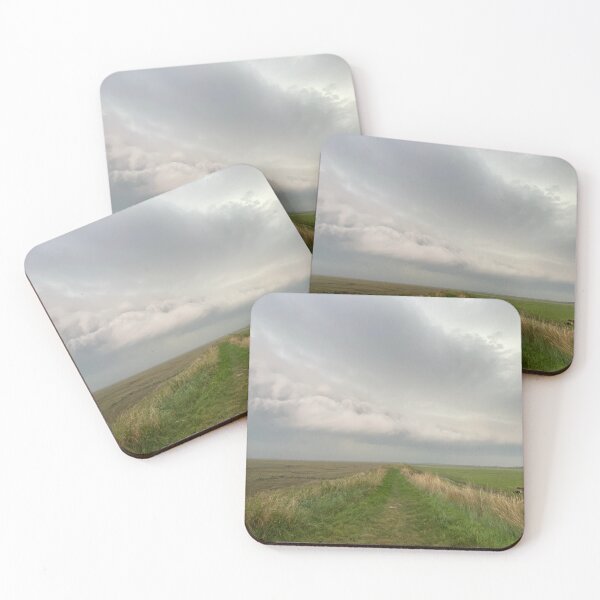 Item preview, Mothership clouds developing, RSPB Freiston Shore, Lincolnshire, UK designed and sold by Kate Anderson Art.