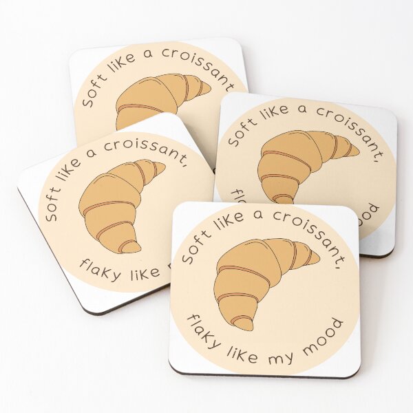 Item preview, Croissant Feelings – Cozy Morning Vibes designed and sold by theuntamedverse.