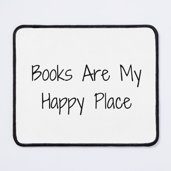 Item preview, Books Are My Happy Place designed and sold by Ninjacatoff.