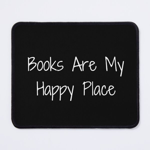 Item preview, Books Are My Happy Place designed and sold by Ninjacatoff.