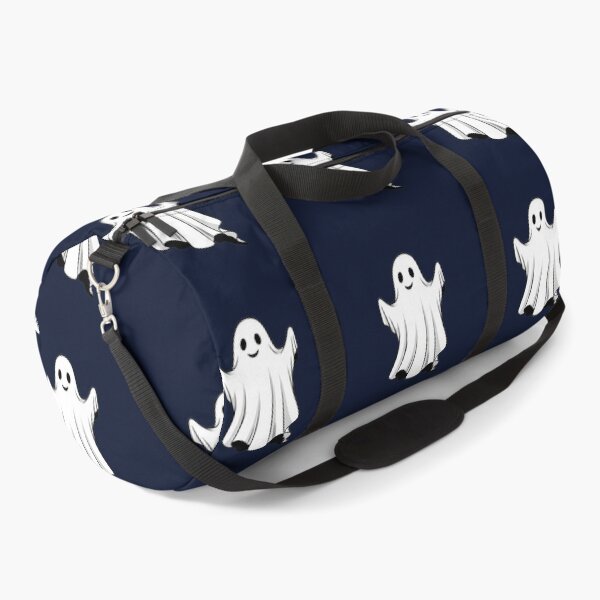 Item preview, Cute Smiling Ghost Halloween Design – Friendly Cartoon Spirit in White Sheet | Fun Ghost Art for Stickers, Kids Tees, Mugs & Gift designed and sold by Motifai.