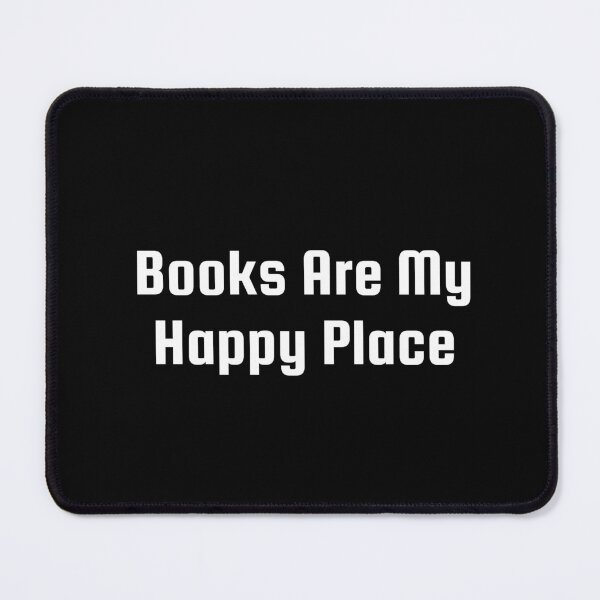 Item preview, Books Are My Happy Place designed and sold by Ninjacatoff.
