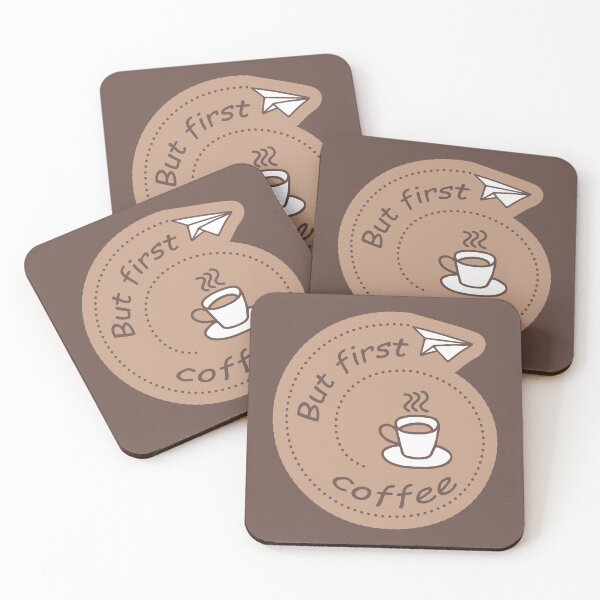 Item preview, But First Coffee designed and sold by NataliaVVV.