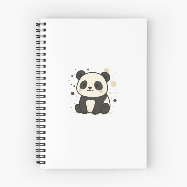 Item preview, Cute PaintSplash Panda – Kawaii Watercolor Panda designed and sold by SheepyDaily.