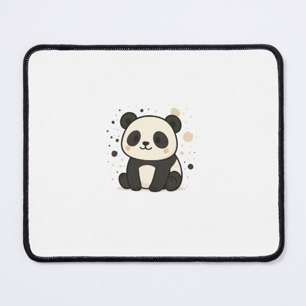 Item preview, Cute PaintSplash Panda – Kawaii Watercolor Panda designed and sold by SheepyDaily.