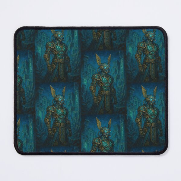 Item preview, Khepri Anime: Steampunk Guardian of Dystopian Egypt designed and sold by VidyoeDesigns67.