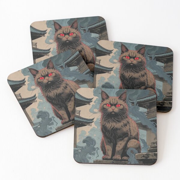 Item preview, Demon cat ,dark cat designed and sold by Angpau.