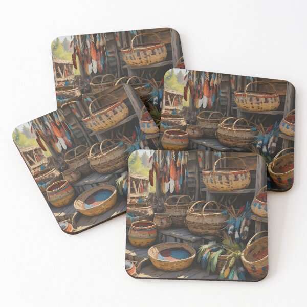 Item preview, Indian Baskets designed and sold by Paw's Arts.